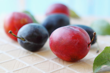 juicy plums