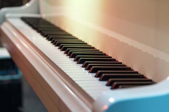 Piano keys .