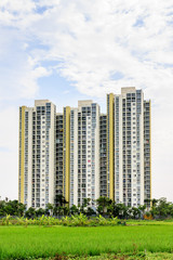 Fototapeta premium New apartment in Hanoi Vietnam