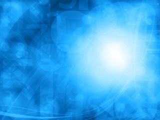 abstract blue technology background