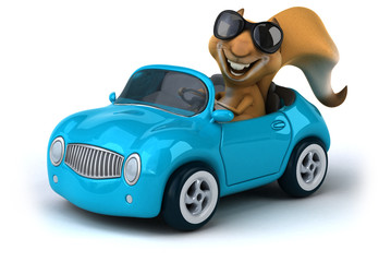 Fun squirrel