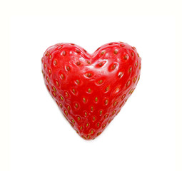 valentines day strawberry heart