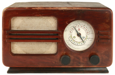 Old Wooden Radio