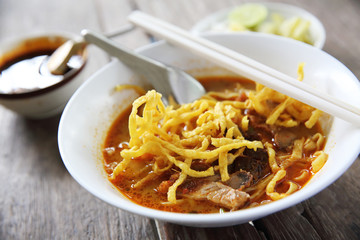 Northern Thai Noodle Khao soy