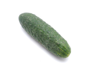 cucumber on a white background