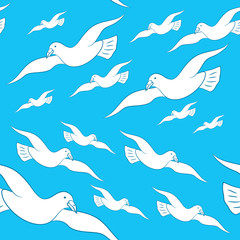 bird seamless pattern