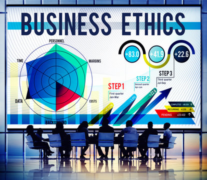 Business Ethics Integrity Moral Responsibiliyt Honest Concept