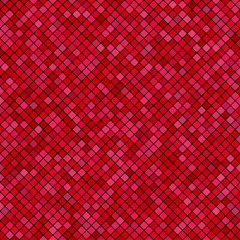 background abstract mosaic of the grid pixel pattern and squares red color. vector illustration eps10