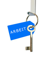 Schlüssel zur Arbeit