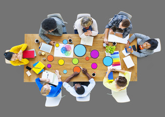 Meeting Corporate Connection Designer Creativity Concept