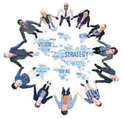 Strategy Analysis World Vision Mission Planning Concept