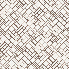 Vector seamless pattern of rectangles of different sizes