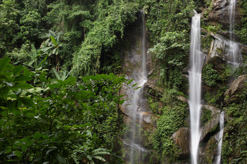 Beautiful waterfall in Thailand.