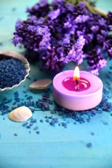 Fototapeta na wymiar Aromatherapie - Lavendel