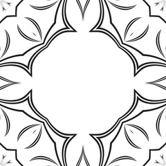 Monochrome background with abstract elements