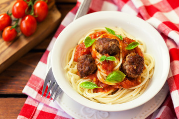 Spaghetti with Meatballs