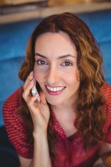 Fototapeta premium Woman on the phone