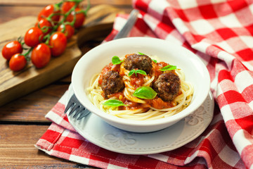 Spaghetti with Meatballs