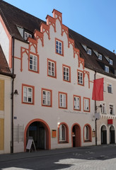 Fototapeta na wymiar Bürgerhäuser in Ingolstadt