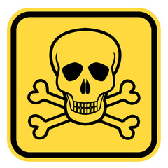 Danger skull