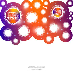 Vector background for web, art page design, plan card, page