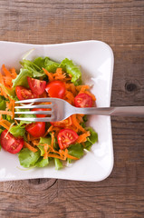 Vegetable salad. 