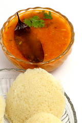 Idli - Sambhar an Indian food