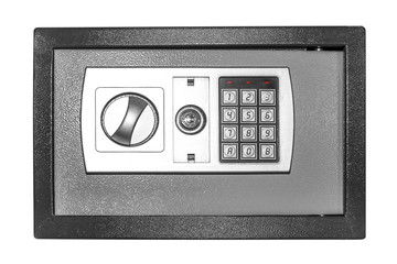 safe isolated on white
