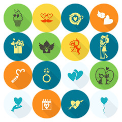 Happy Valentines Day Icons