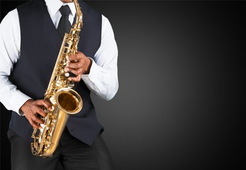 Fototapeta premium Rock, music, black.