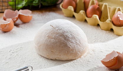 Brot teig 