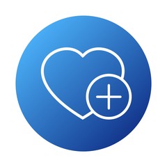 Obraz premium Add Favorite Icon