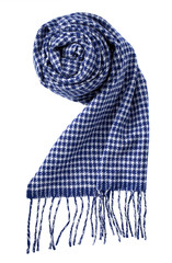 scarf isolated on white. with a clipping path