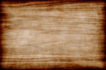 Naklejka premium Background of grunge wood texture with burnt board