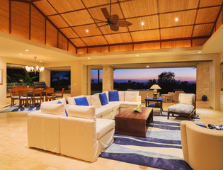 Living Room in Luxury Home
