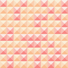 Abstract squares orange and red background
