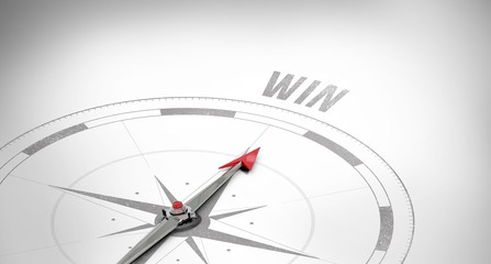 Win against compass arrow