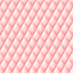 Quilted seamless pattern. Pink color.