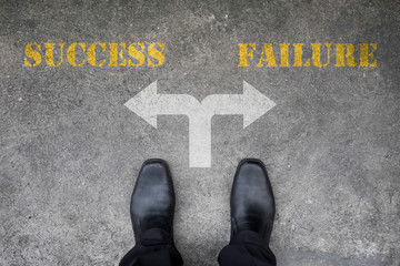 Decision to make at the cross road - success or failure