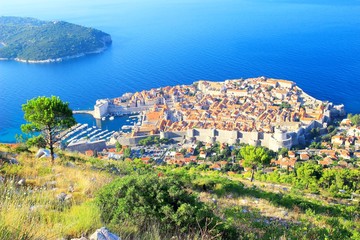 Naklejka premium Dubrovnik town