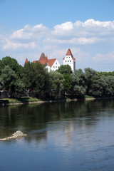 Fototapeta na wymiar Neues Schloss in Ingolstadt