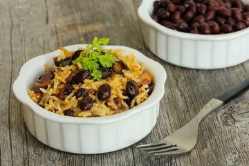 Rice and beans