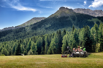 Paesaggio di montagna