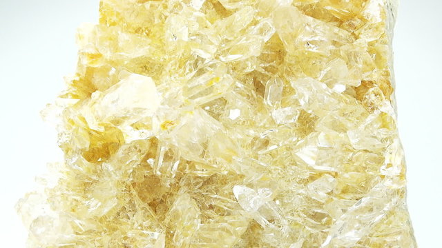 citrine geode geological crystals 