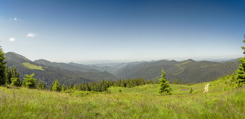 Obraz premium Panorama Carpathians