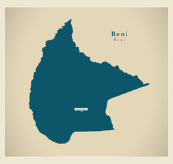 Modern Map - Beni BO