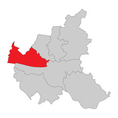 Obraz premium Hamburg Altona - Vektor