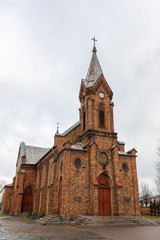 Fototapeta na wymiar Church of the Transfiguration in Aleksandrow Kujawski, Poland