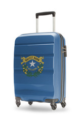 Suitcase with US state flag on it - Nevada
