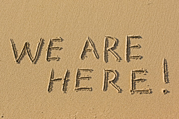 Drawings in the sand